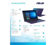 ASUS VivoBook 15 R512FA i5-8265U/8GB/256/Win10 Peacock - 498164 - zdjęcie 2
